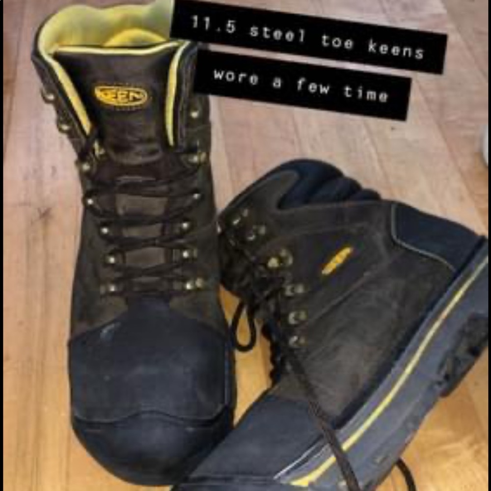 Steel toe keen boats